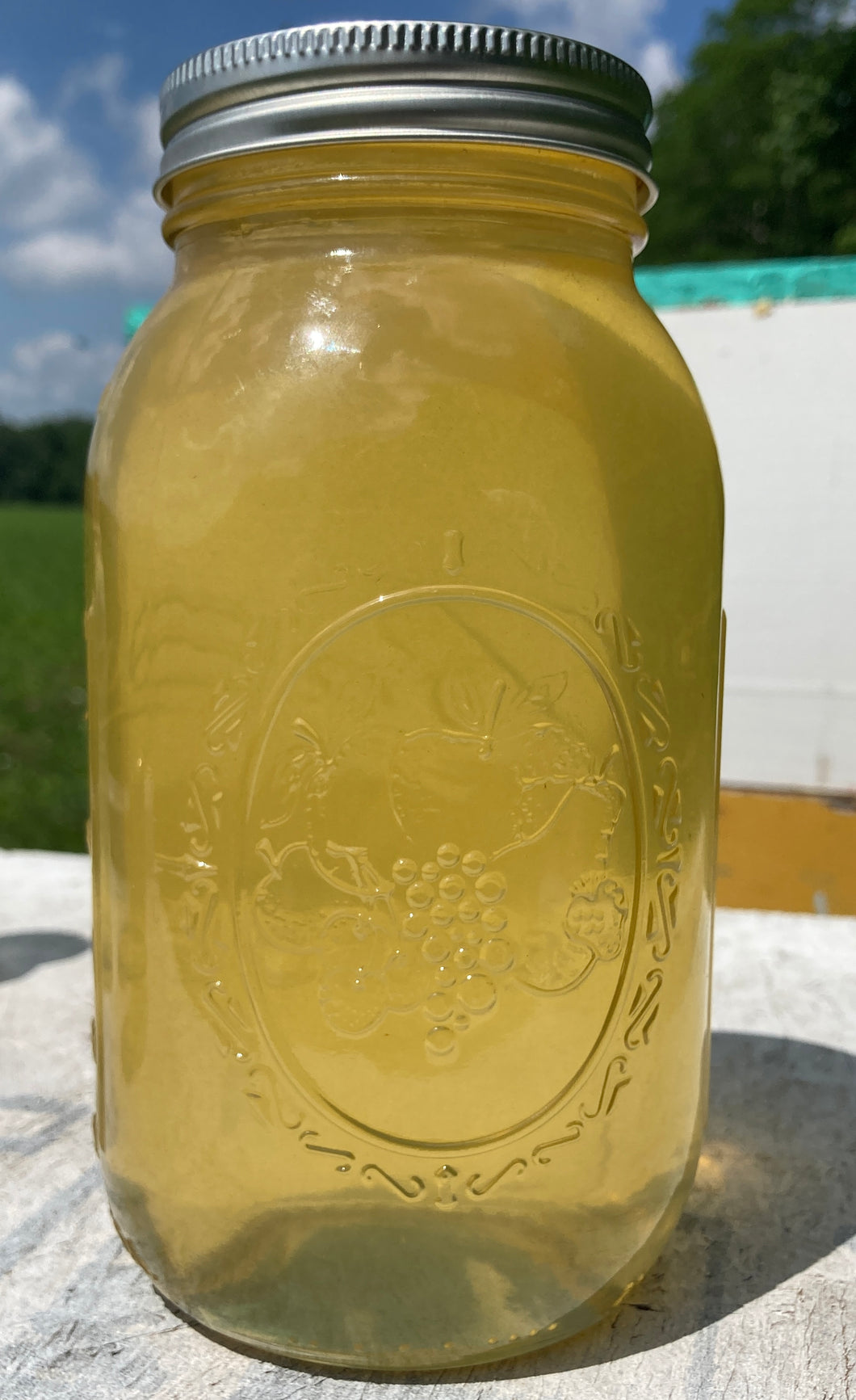 Spring Honey Glass